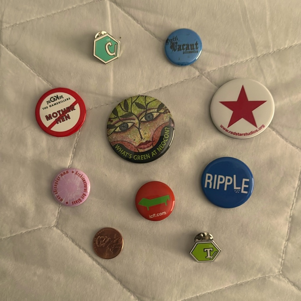 Set of 9 Buttons